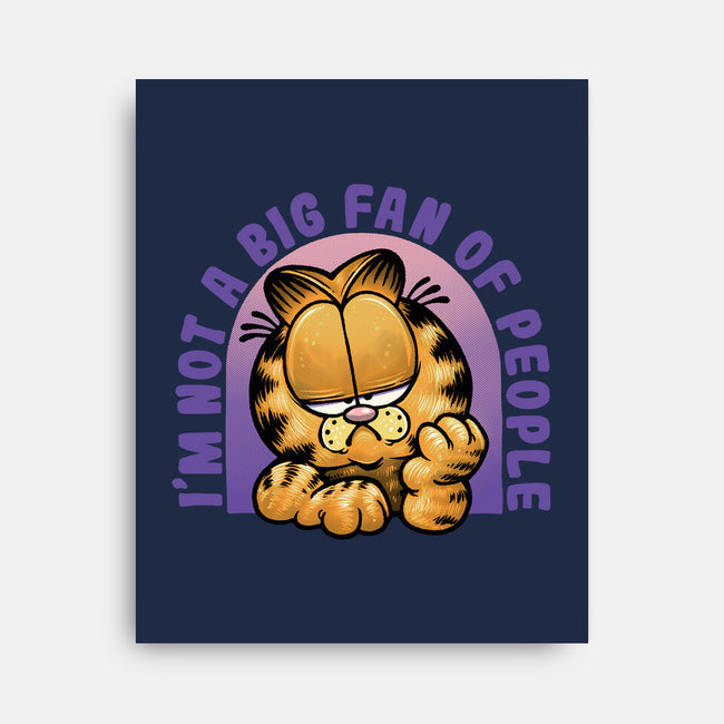 Not A Big Fan Of People-None-Stretched-Canvas-glitchygorilla