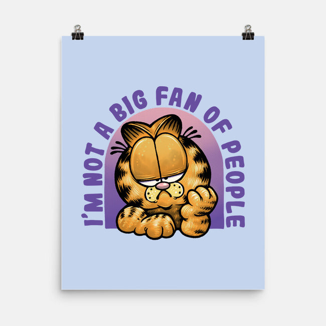 Not A Big Fan Of People-None-Matte-Poster-glitchygorilla