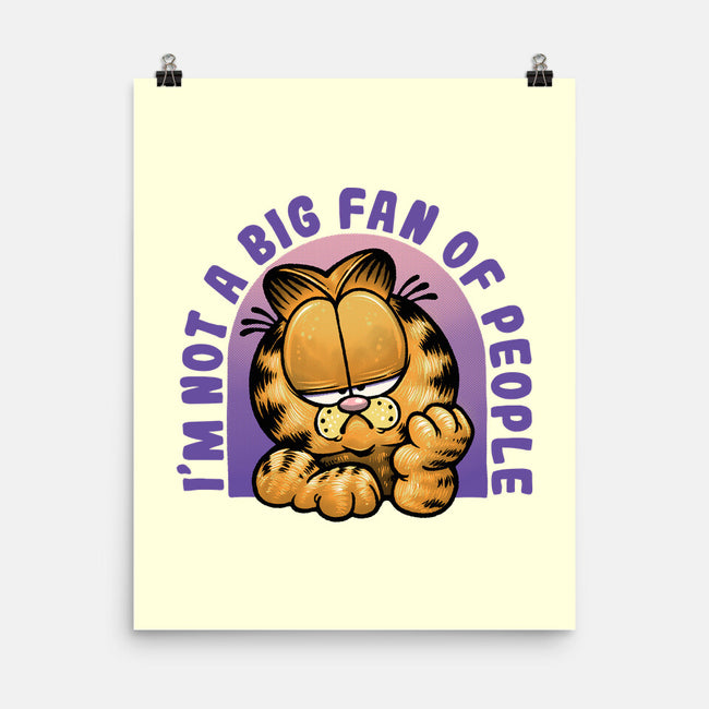 Not A Big Fan Of People-None-Matte-Poster-glitchygorilla