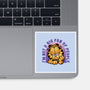 Not A Big Fan Of People-None-Glossy-Sticker-glitchygorilla