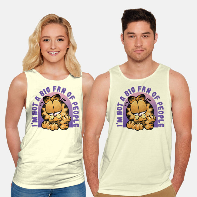 Not A Big Fan Of People-Unisex-Basic-Tank-glitchygorilla