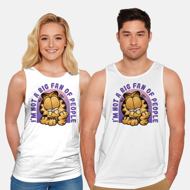 Not A Big Fan Of People-Unisex-Basic-Tank-glitchygorilla