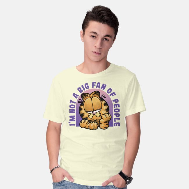 Not A Big Fan Of People-Mens-Basic-Tee-glitchygorilla