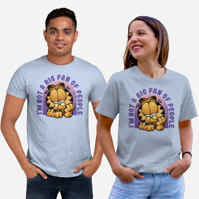 Not A Big Fan Of People-Unisex-Basic-Tee-glitchygorilla