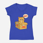If You Need Me Don't-Womens-V-Neck-Tee-Tri haryadi