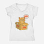 If You Need Me Don't-Womens-V-Neck-Tee-Tri haryadi