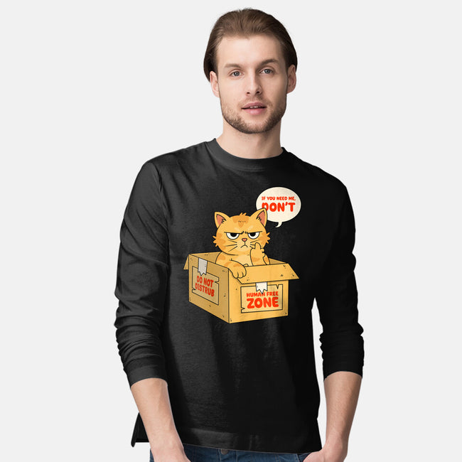 If You Need Me Don't-Mens-Long Sleeved-Tee-Tri haryadi
