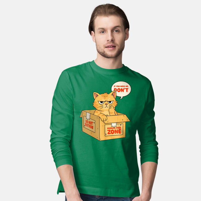 If You Need Me Don't-Mens-Long Sleeved-Tee-Tri haryadi