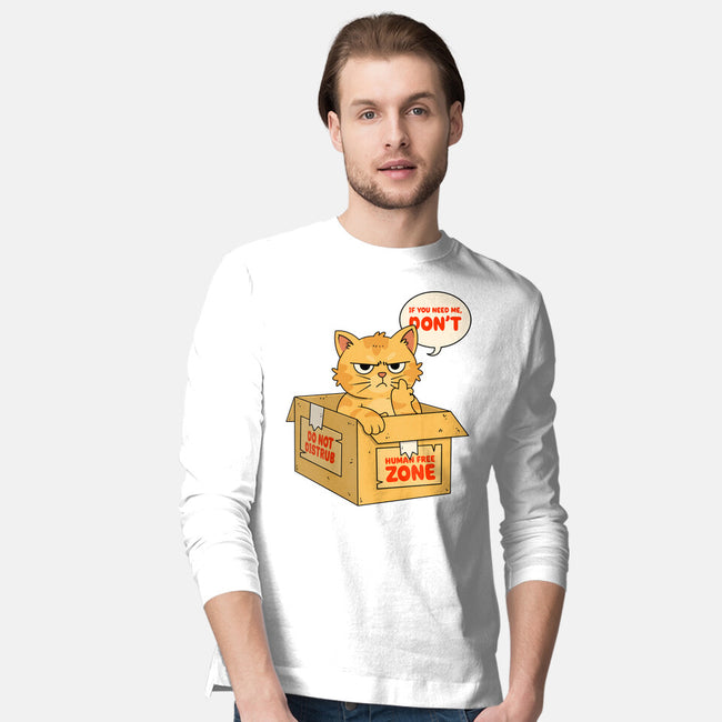If You Need Me Don't-Mens-Long Sleeved-Tee-Tri haryadi