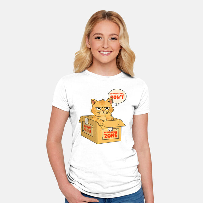 If You Need Me Don't-Womens-Fitted-Tee-Tri haryadi