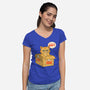 If You Need Me Don't-Womens-V-Neck-Tee-Tri haryadi