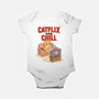 Catflix And Chill-Baby-Basic-Onesie-Tri haryadi