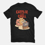 Catflix And Chill-Mens-Premium-Tee-Tri haryadi