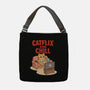 Catflix And Chill-None-Adjustable Tote-Bag-Tri haryadi