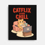Catflix And Chill-None-Stretched-Canvas-Tri haryadi