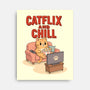 Catflix And Chill-None-Stretched-Canvas-Tri haryadi