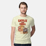 Catflix And Chill-Mens-Premium-Tee-Tri haryadi