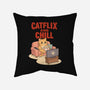 Catflix And Chill-None-Removable Cover w Insert-Throw Pillow-Tri haryadi