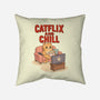 Catflix And Chill-None-Removable Cover w Insert-Throw Pillow-Tri haryadi