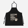 Caffeine First Words Later-Unisex-Kitchen-Apron-Popnotic