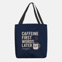 Caffeine First Words Later-None-Basic Tote-Bag-Popnotic