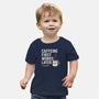 Caffeine First Words Later-Baby-Basic-Tee-Popnotic