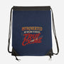 Willing To Discuss True Crime-None-Drawstring-Bag-Popnotic