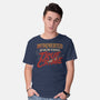 Willing To Discuss True Crime-Mens-Basic-Tee-Popnotic