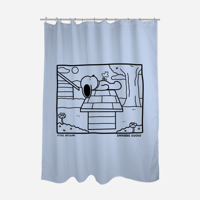 Snoobbie Goods-None-Polyester-Shower Curtain-estudiofitas