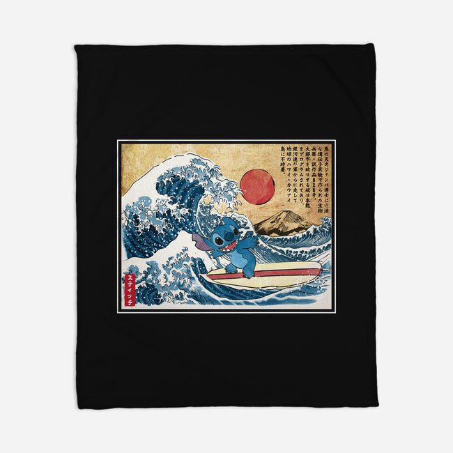 Ohana In Japan-None-Fleece-Blanket-DrMonekers