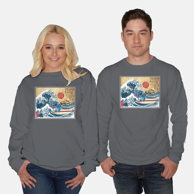 Ohana In Japan-Unisex-Crew Neck-Sweatshirt-DrMonekers