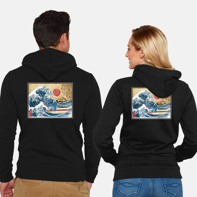 Ohana In Japan-Unisex-Zip-Up-Sweatshirt-DrMonekers