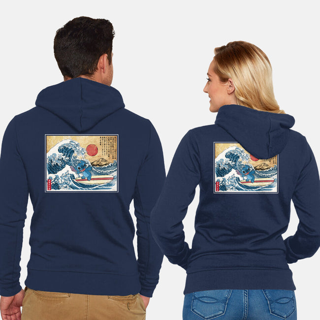 Ohana In Japan-Unisex-Zip-Up-Sweatshirt-DrMonekers