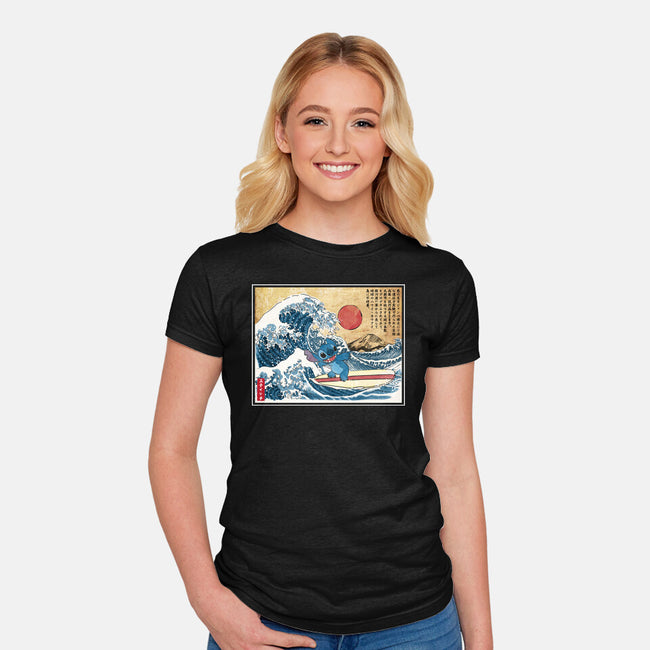 Ohana In Japan-Womens-Fitted-Tee-DrMonekers