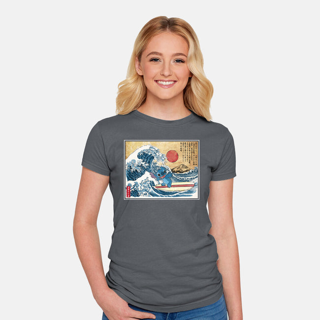 Ohana In Japan-Womens-Fitted-Tee-DrMonekers