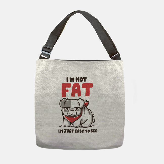 I'm Just Easy To See-None-Adjustable Tote-Bag-Vallina84