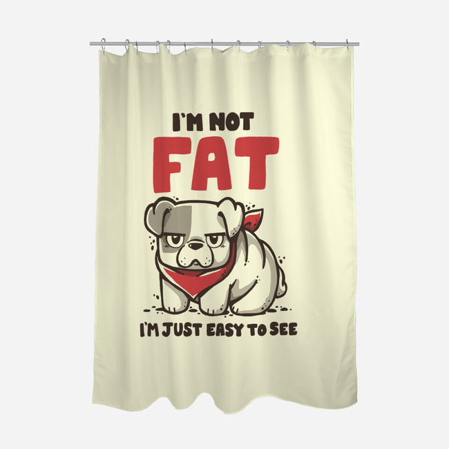 I'm Just Easy To See-None-Polyester-Shower Curtain-Vallina84