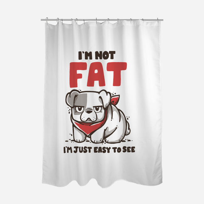 I'm Just Easy To See-None-Polyester-Shower Curtain-Vallina84
