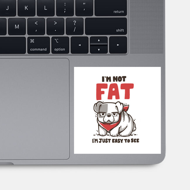 I'm Just Easy To See-None-Glossy-Sticker-Vallina84