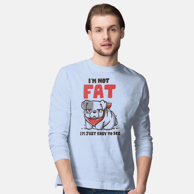 I'm Just Easy To See-Mens-Long Sleeved-Tee-Vallina84
