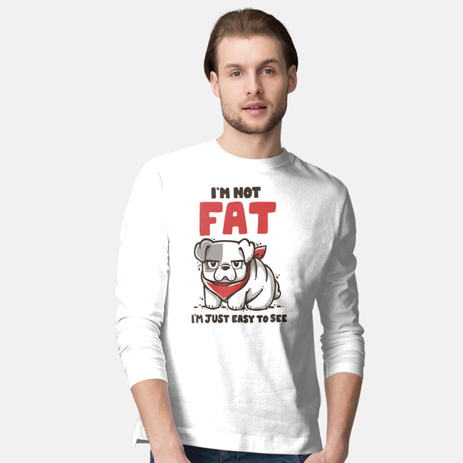 I'm Just Easy To See-Mens-Long Sleeved-Tee-Vallina84