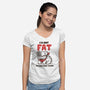 I'm Just Easy To See-Womens-V-Neck-Tee-Vallina84