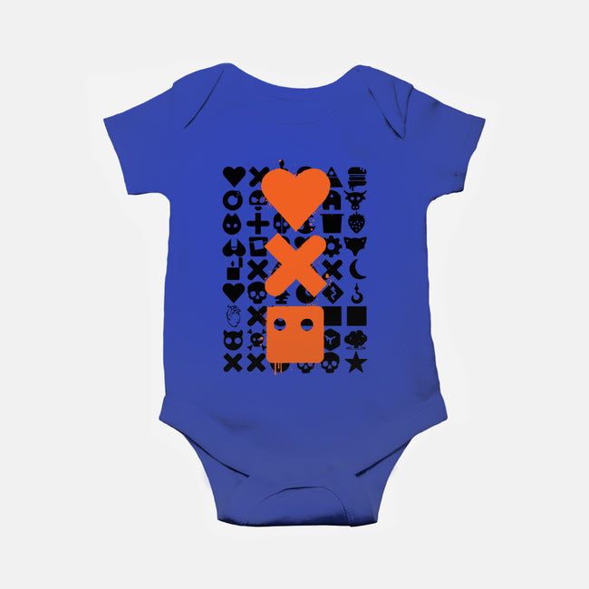 LD And Robots-Baby-Basic-Onesie-DrMonekers