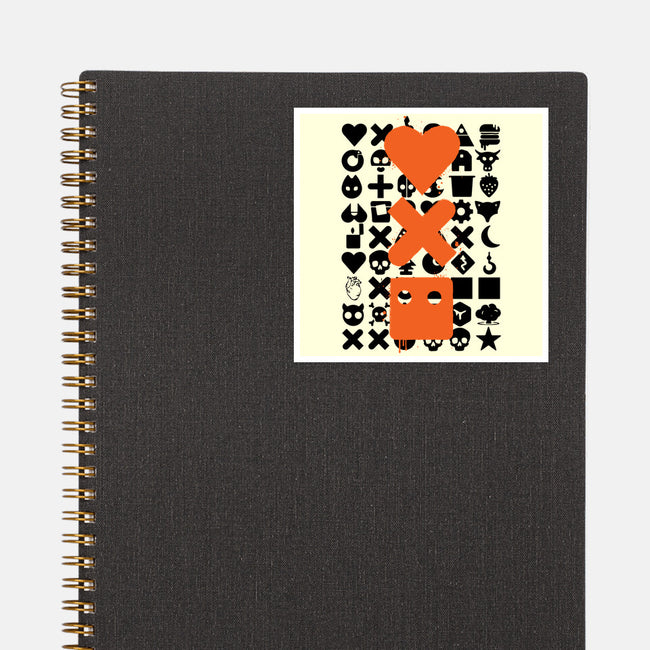 LD And Robots-None-Glossy-Sticker-DrMonekers