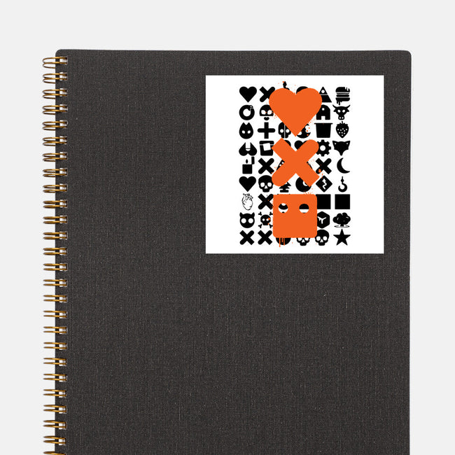 LD And Robots-None-Glossy-Sticker-DrMonekers