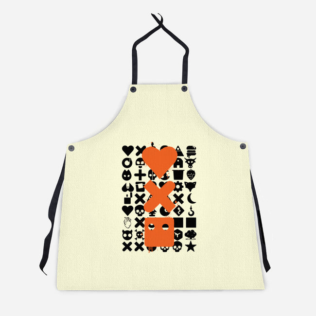 LD And Robots-Unisex-Kitchen-Apron-DrMonekers
