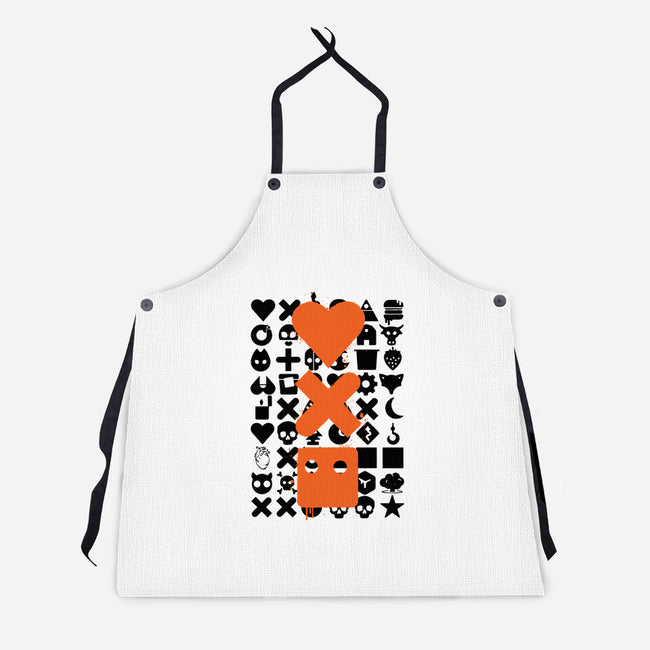 LD And Robots-Unisex-Kitchen-Apron-DrMonekers