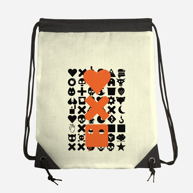 LD And Robots-None-Drawstring-Bag-DrMonekers