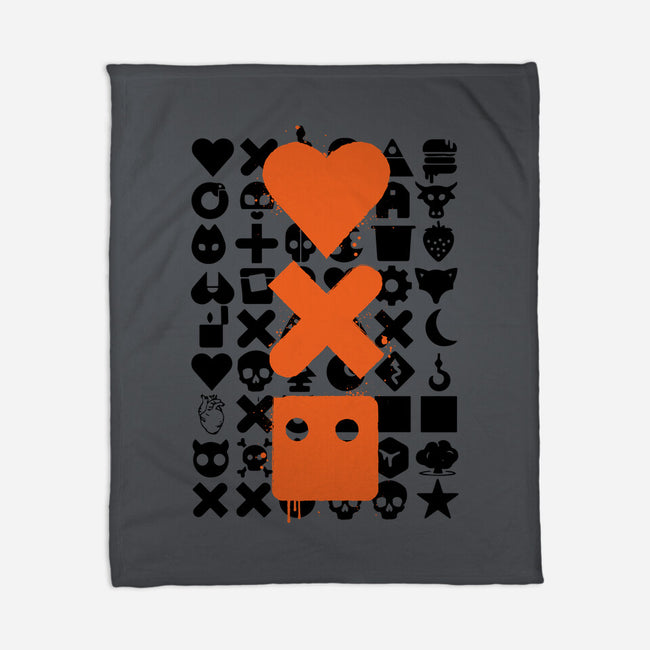LD And Robots-None-Fleece-Blanket-DrMonekers