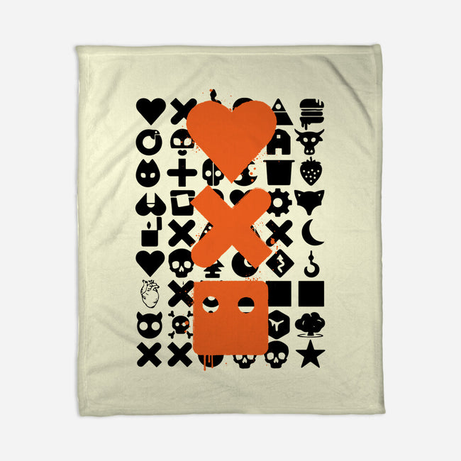 LD And Robots-None-Fleece-Blanket-DrMonekers